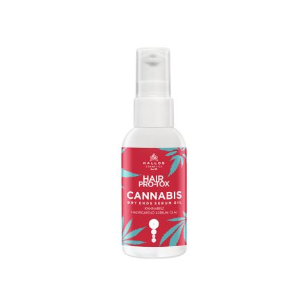 KALLOS KJMN HAIR PRO-TOX KANNABISZ HAJVÉGÁPOLÓ SZÉRUM OLAJ 50 ML