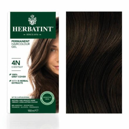 HERBATINT 4N GESZTENYE HAJFESTÉK, 150 ML