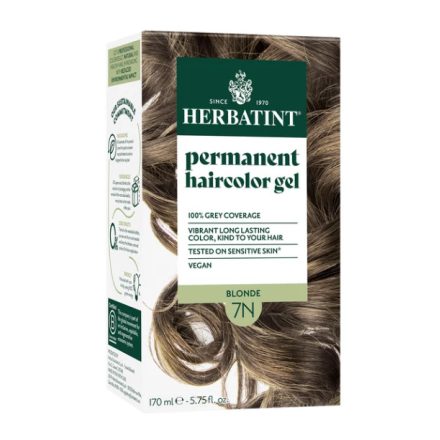 Herbatint 7N Szőke hajfesték, 170 ml (120 ml festék + 50 ml kondicionáló)