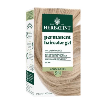  Mentés Herbatint 9N Mézszőke hajfesték, 170 ml (120 ml festék + 50 ml kondicionáló)