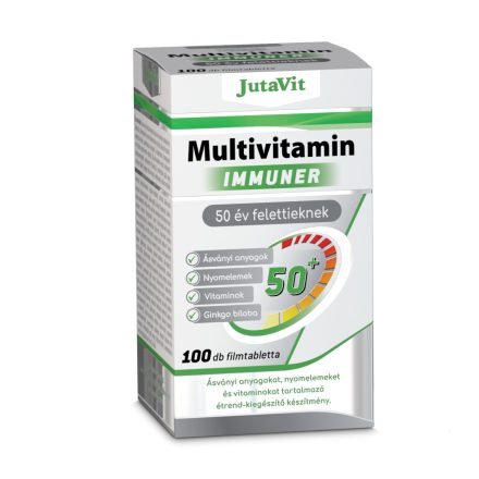 JutaVit Multivitamin felnőtteknek immuner 50 év felettieknek, 100db