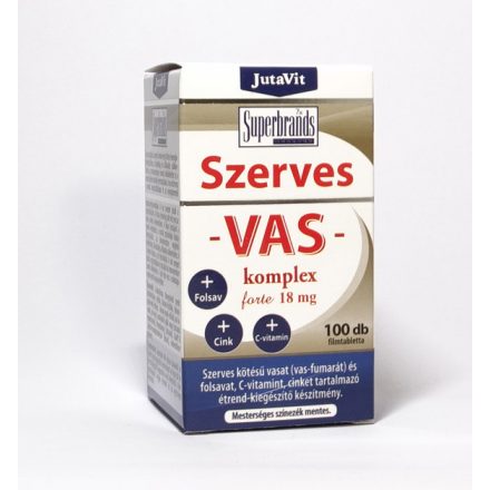 JutaVit Szerves Vas komplex forte 100x