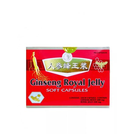Ginseng Royal Jelly lágyzselatin kapszula - 30 db