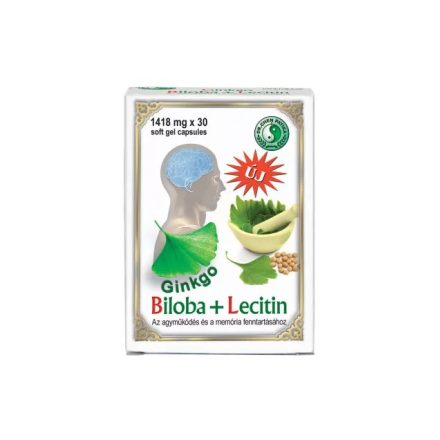 Dr. Chen Ginkgo Biloba + Lecitin kapszula - 30 db