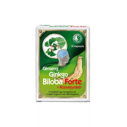 Dr. Chen Ginseng Ginkgo Biloba Forte kapszula - 30 db