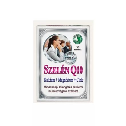 Dr. Chen Szelén Q10 Kalcium + Magnézium + Cink tabletta - 30 db