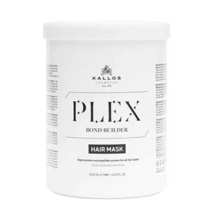 Kallos Plex Bond Builder hajpakolás növényi protein és Peptid komplex-szel 1000 ml