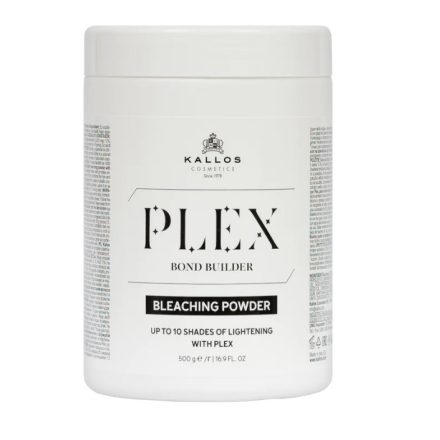 Kallos PLEX Bond Builder szőkítőpor Plex-szel, az akár 10 árnyalatnyi világosításért