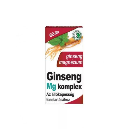 Ginseng Magnézium Komplex kapszula - 418,3 mg x 60 db