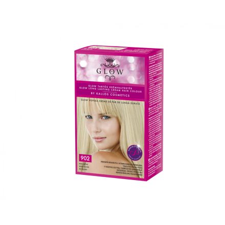 KALLOS GLOW TARTÓS KRÉMHAJFESTÉK - 902 BÉZS SZŐKE (40ml)