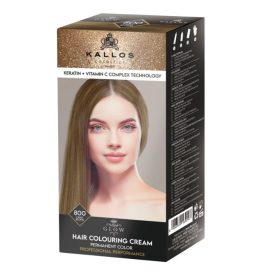 KALLOS GLOW TARTÓS KRÉMHAJFESTÉK - 800 VILÁGOS SZŐKE