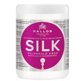   KJMN Silk Hajpakoló Krém olívaolajjal és selyemproteinnel száraz, élettelen hajra 1000 ml