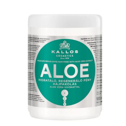 KJMN Aloe Vera Hidratáló, Regeneráló Fény Hajpakolás 1000 ml