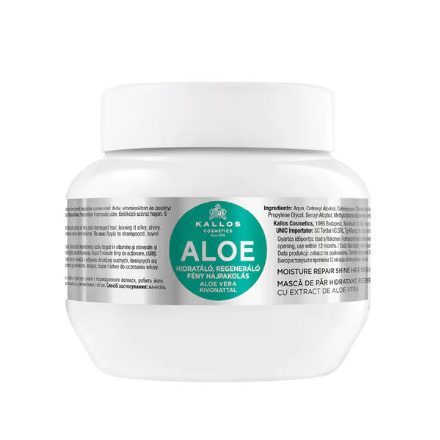 KJMN Aloe Vera Hidratáló, Regeneráló Fény Hajpakolás 275 ml
