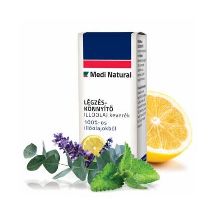 MediNatural Légzéskönnyítő illóolaj keverék (10ml)