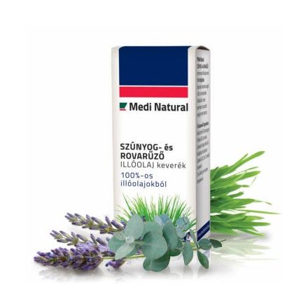 MediNatural Szúnyog és Rovarűző illóolaj keverék (10ml)
