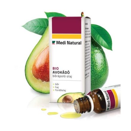 MediNatural Bio Avokádó bőrápoló olaj (20ml)