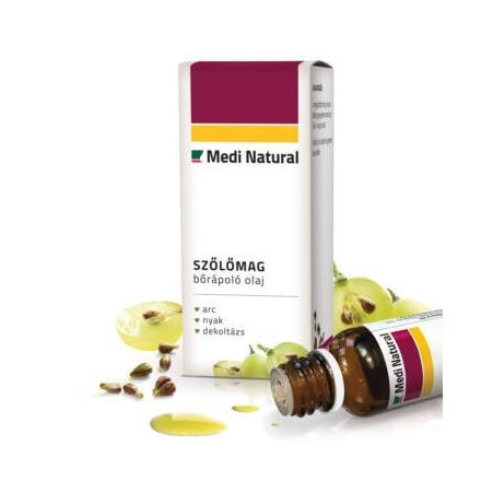 MediNatural Szőlőmag bőrápoló olaj (20ml)