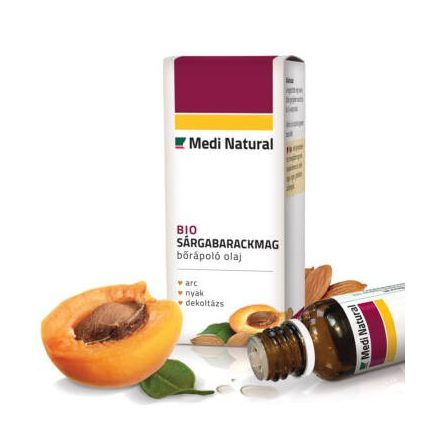 MediNatural Bio Sárgabarackmag bőrápoló olaj (20ml) 