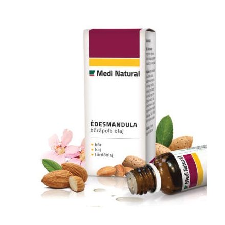 MediNatural Édesmandula bőrápoló olaj (20ml)