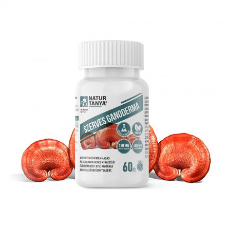 Natur Tanya Szerves Ganoderma (Pecsétviaszgomba)