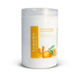   Yamuna Zsíros masszázskrém narancs-fahéj illattal - 1000 ml