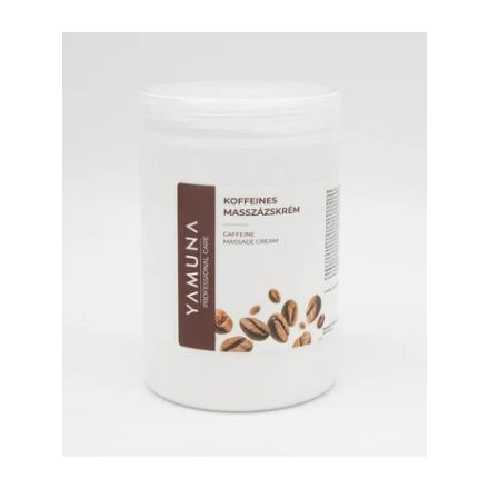 Yamuna Koffeines masszázskrém - 1000 ml