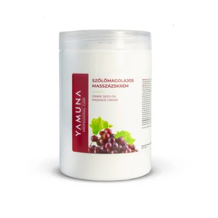 Yamuna Szőlőmagolajos masszázskrém - 1000 ml