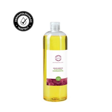 Yamuna Szőlőmagolajos növényi alapú masszázsolaj - 1000 ml