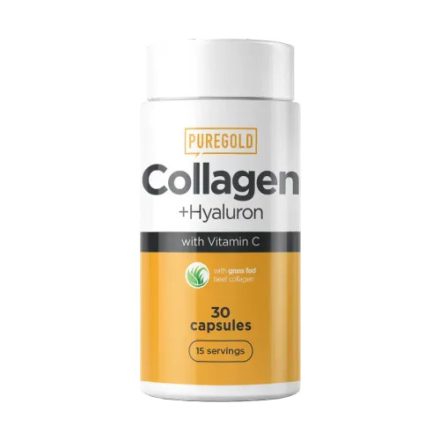 Pure Gold Collagen + Hyaluron kapszula – 30 db