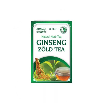 Dr. Chen Ginseng zöld tea - 20 db
