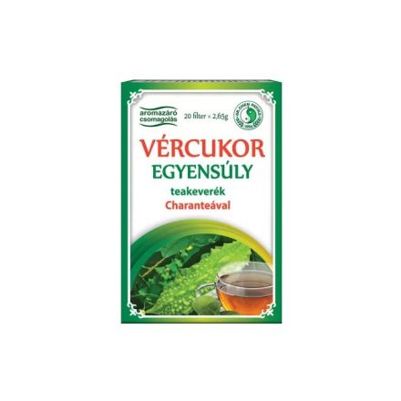 Dr. Chen Vércukor egyensúly tea Charanteával - 20db