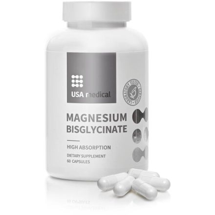 Magnézium biszglicinát kapszula 60 db USA