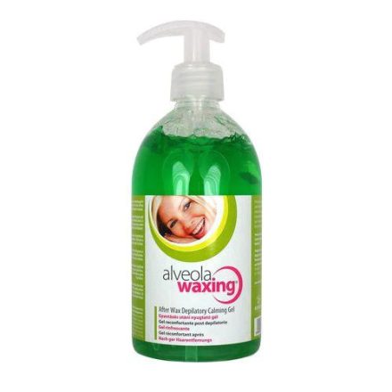 Alveola Waxing Nyugtató zselé világoszöld gyantázás után 300ml