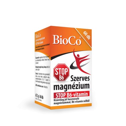 BIOCO SZERVES MAGNÉZIUM STOP B6 60 DB