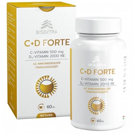 BIOEXTRA C+D FORTE RETARD KAPSZULA 100 db