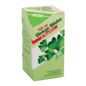 OCSO 150 mg Ginkgo Biloba + Magnézium - 30 db