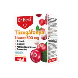 Dr. Herz Tőzegáfonya kivonat 500 mg 60 db kapszula