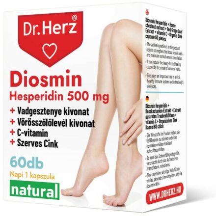 Dr. Herz Diosmin Hesperidin 500 mg 60 db kapszula
