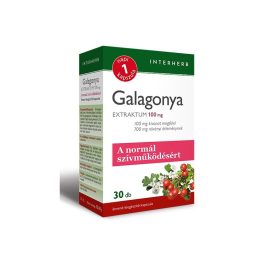 INTERHERB NAPI 1 GALAGONYA EXTRAKTUM KAPSZULA 30DB