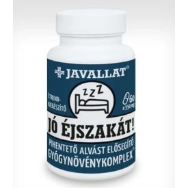   JAVALLAT JÓ ÉJSZAKÁT GYÓGYNÖVÉNYKOMPLEX ÉTREND-KIEGÉSZÍTŐ KAPSZULA 60DB