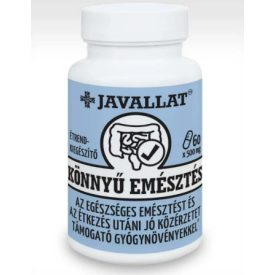   JAVALLAT KÖNNYŰ EMÉSZTÉS ÉTREND-KIEGÉSZÍTŐ KAPSZULA 60DB