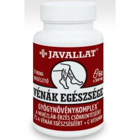   JAVALLAT VÉNÁK EGÉSZSÉGE GYÓGYNÖVÉNYEKKEL +C-VITAMIN ÉTREND-KIEGÉSZÍTŐ KAPSZULA 60DB