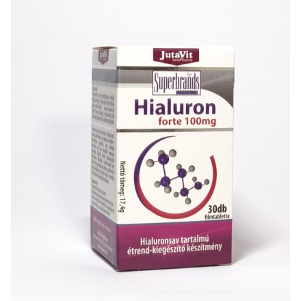 JutaVit Hialuron forte 100 mg 30x