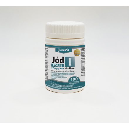 JutaVit Jód tabletta 200 mikrogramm 100x
