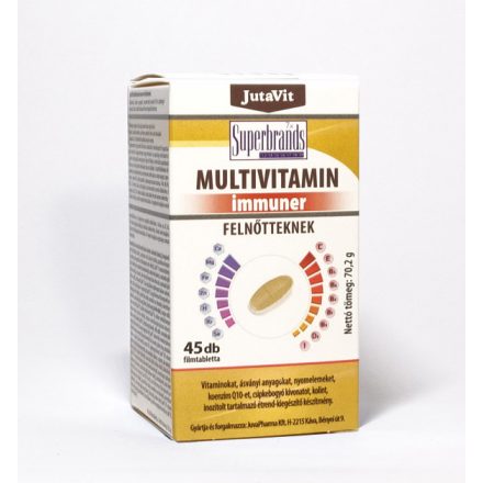 JutaVit Multivitamin felnőtteknek immuner 50+ 45x