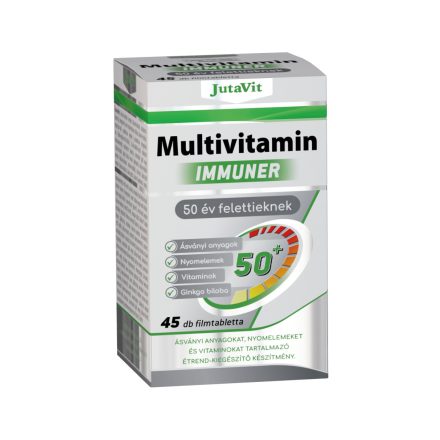 JutaVit Multivitamin felnőtteknek immuner 50+ 45x