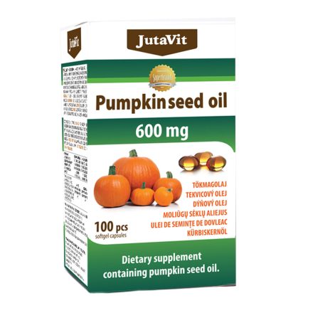 JutaVit Tökmagolaj 600 mg kapszula 100x