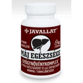   JAVALLAT MÁJ EGÉSZSÉGE GYÓGYNÖVÉNYKOMPLEX ÉTREND-KIEGÉSZÍTŐ KAPSZULA 60DB