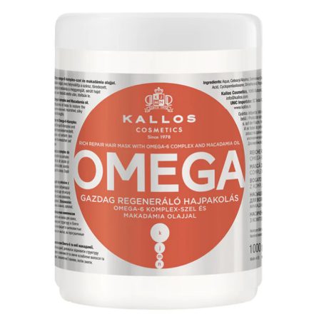 KJMN Omega Gazdag regeneráló hajpakolás 1000 ml